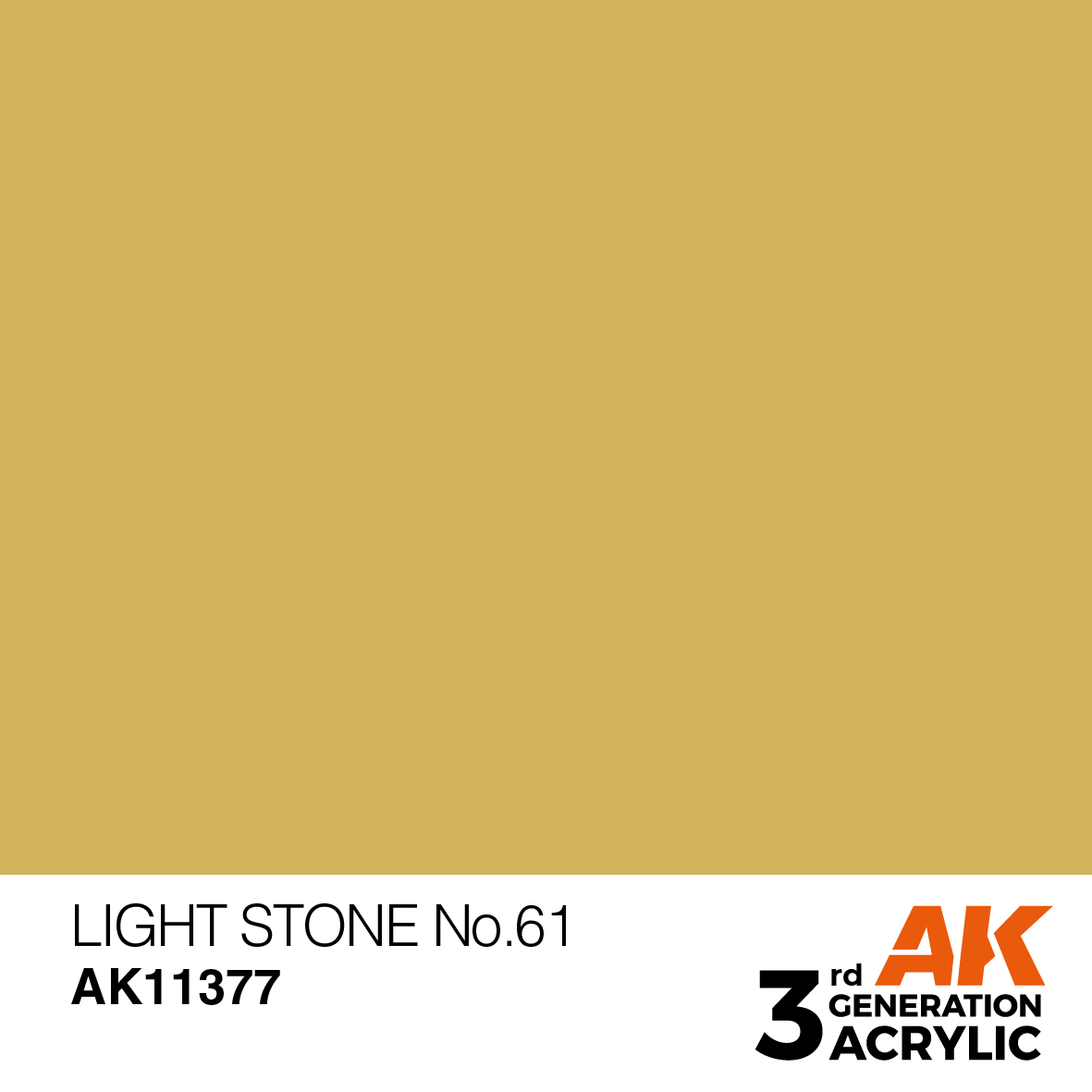 AK 3GEN AFV - Light Stone No.61 - AK11377