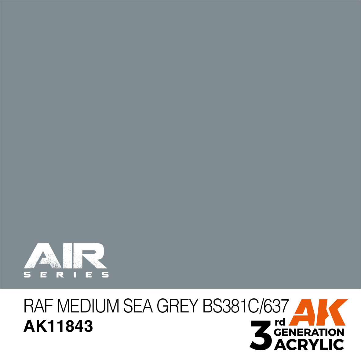 AK 3GEN Air - RAF Medium Sea Grey BS381C/637 - AK11843