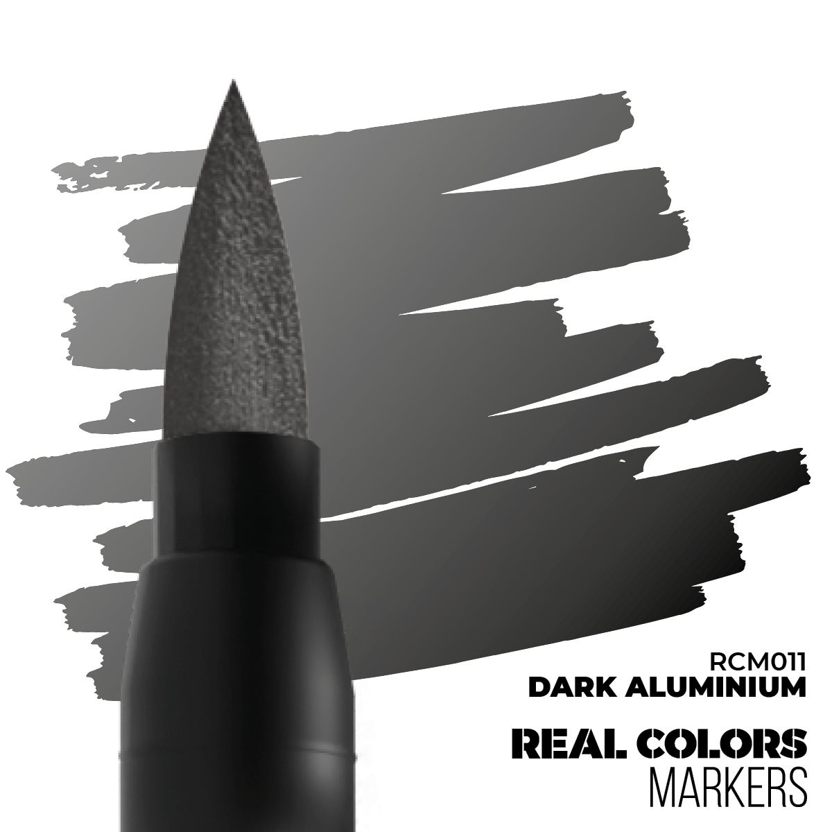 AK Real Color Markers - Dark Aluminium - RCM011