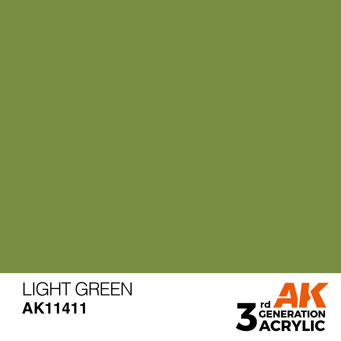 AK 3GEN Figures - Light Green - AK11411