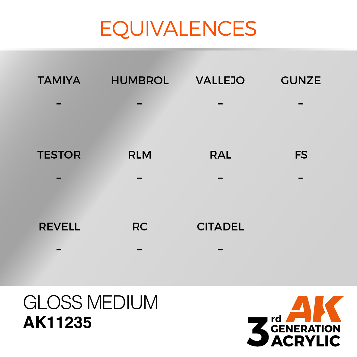 AK 3GEN Auxiliary - Gloss Medium - AK11235