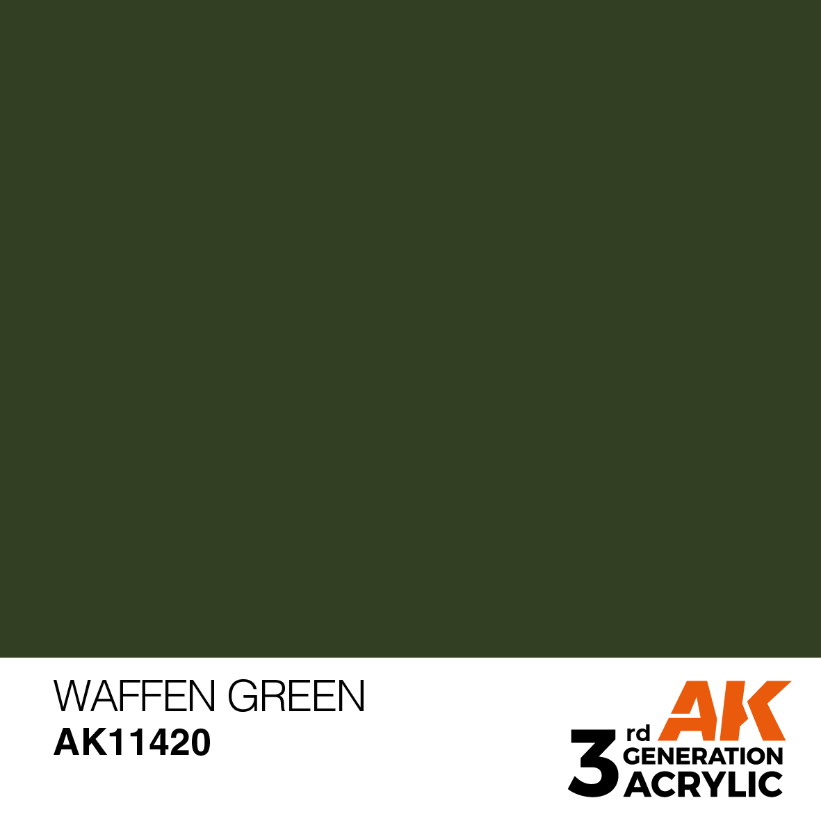 AK 3GEN Figures - Waffen Green - AK11420