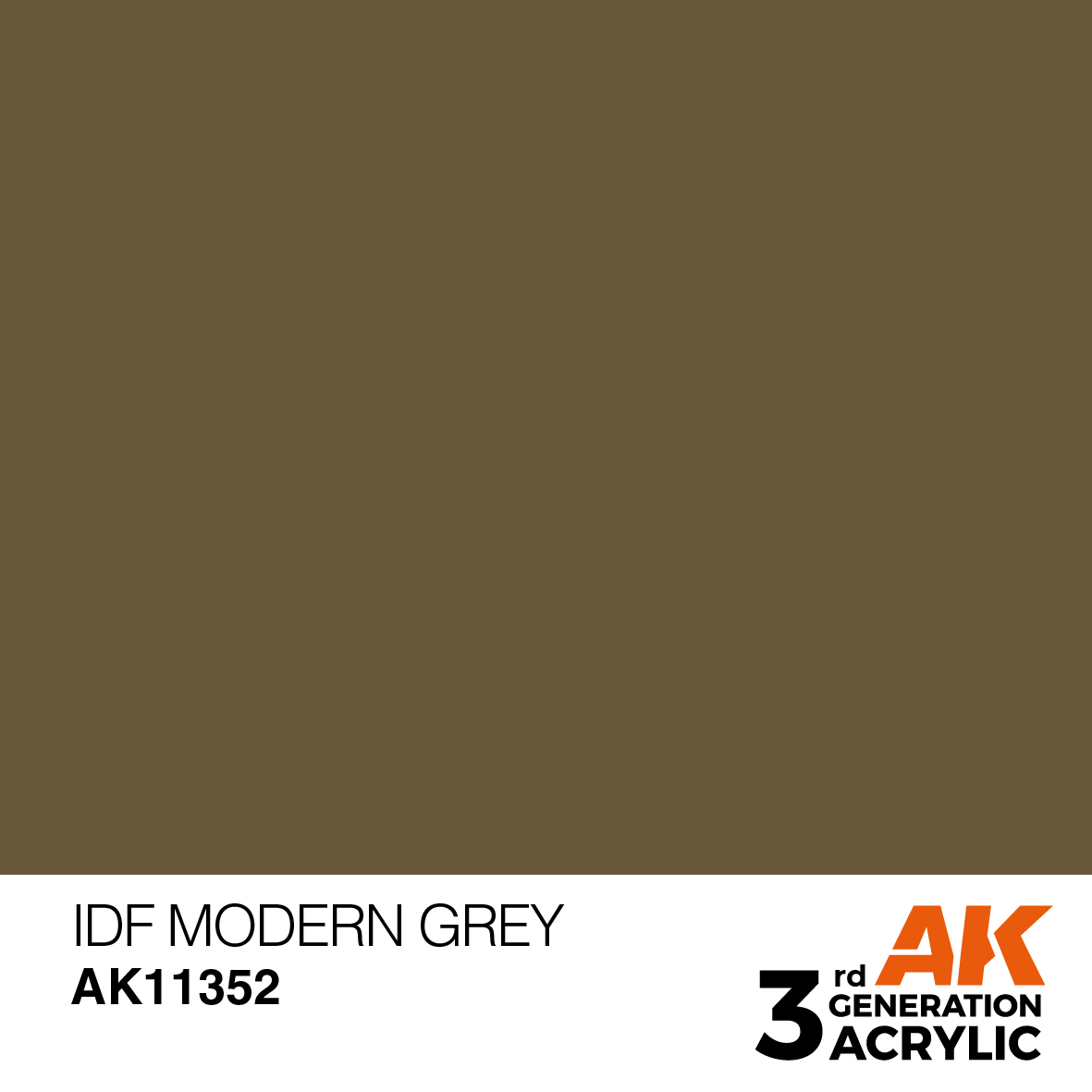 AK 3GEN AFV - IDF Modern Grey - AK11352