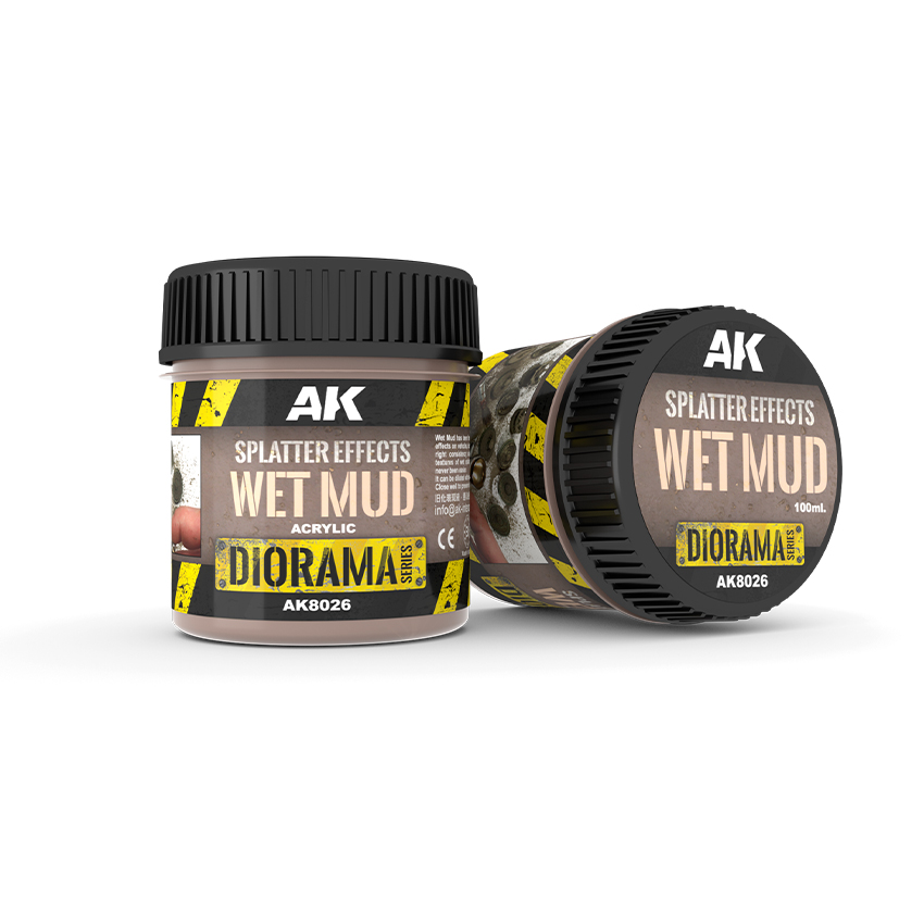 AK Splatter Effects Wet Mud 100ml - AK8026