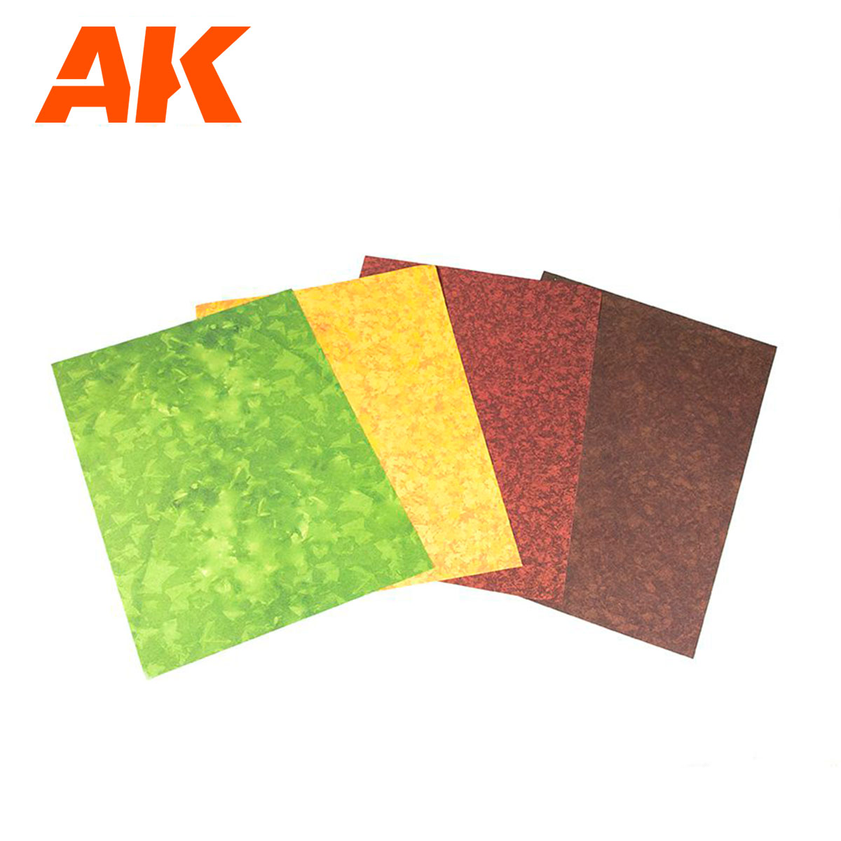 AK Punching Leaves Sheets Set (Oak, Birch, Maple, Lime) - AK8147