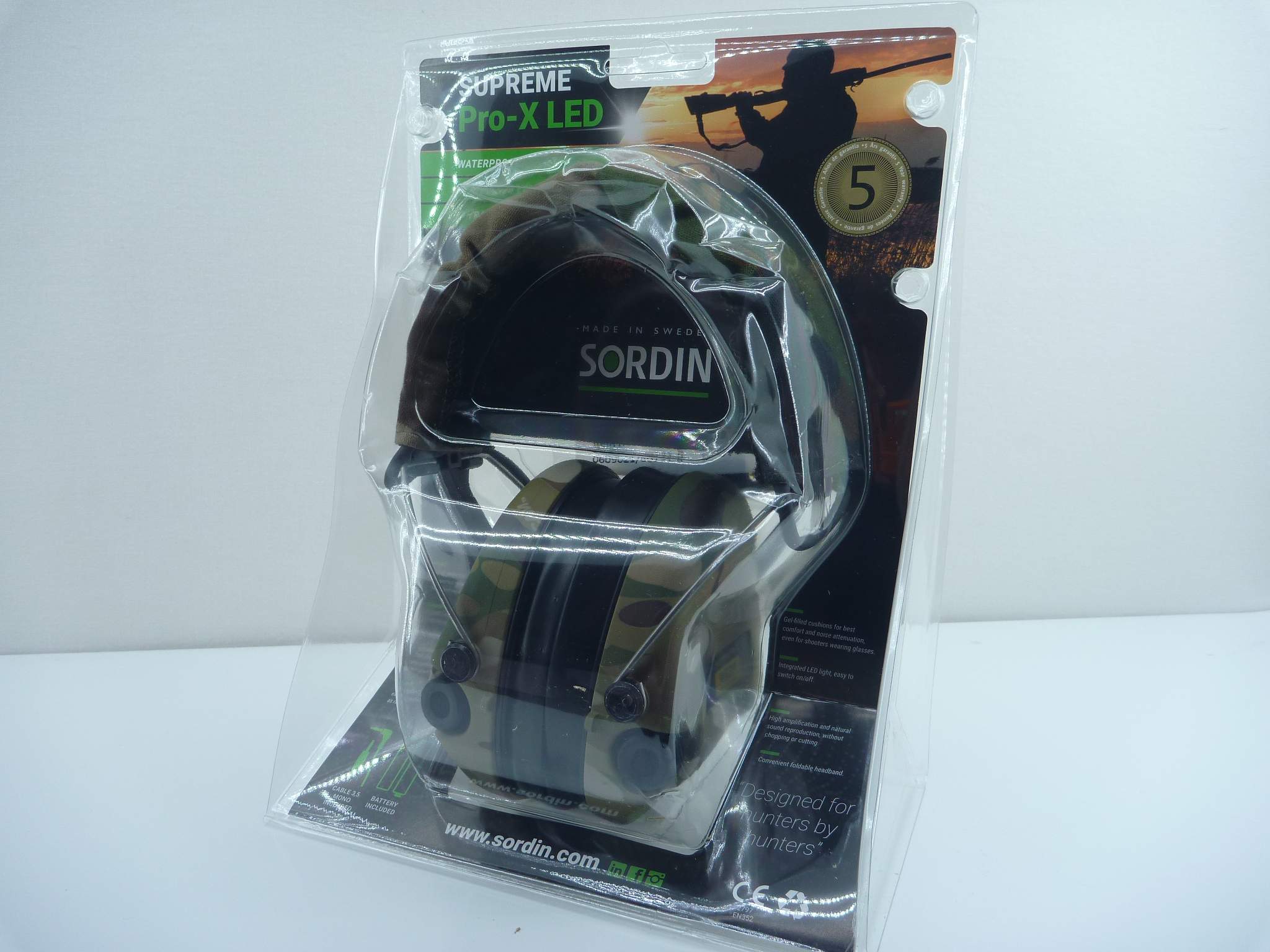 SORDIN Supreme Pro-X LED GEL Camo/Camo #75302-X-08S [AC24017]