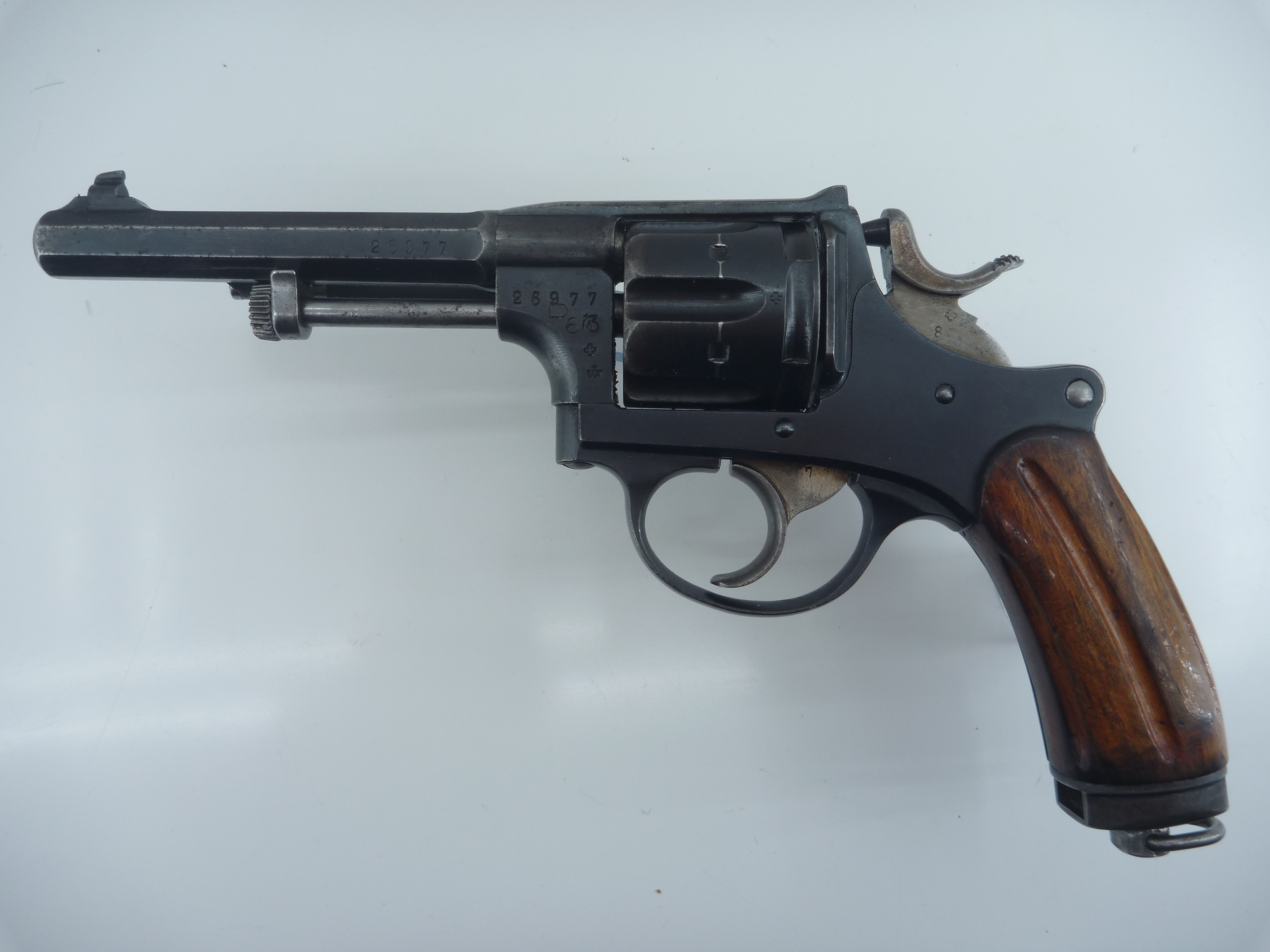 Revolver d'ordonnance W+F Bern Mle 1882 - Cal. 7.5mm Ord. [W295]