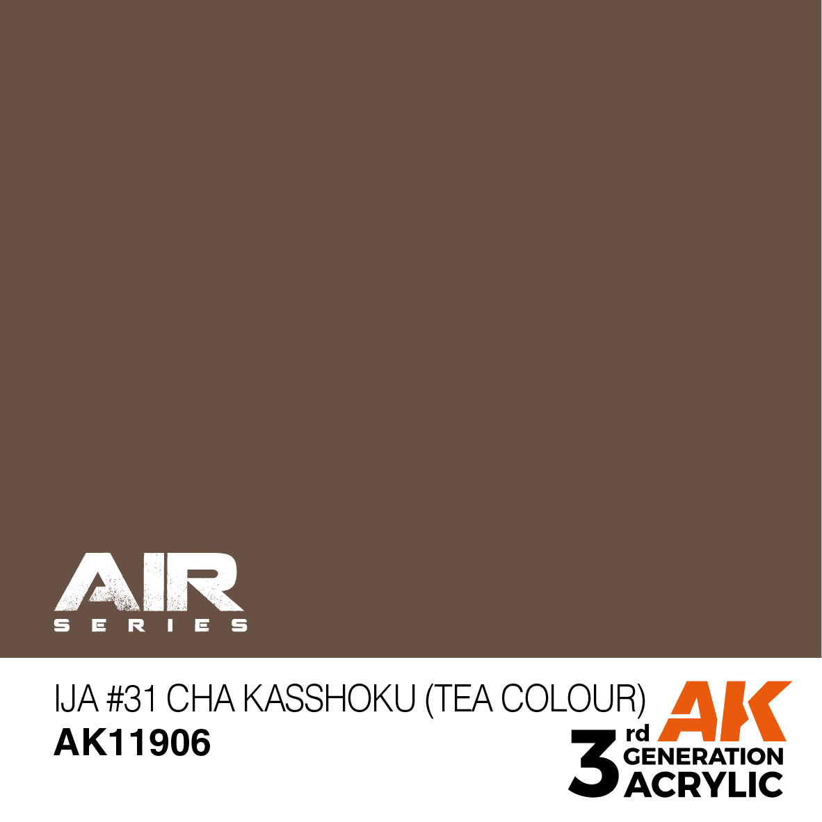 AK 3GEN Air - IJA #31 Cha Kasshouk (Tea Colour) - AK11906