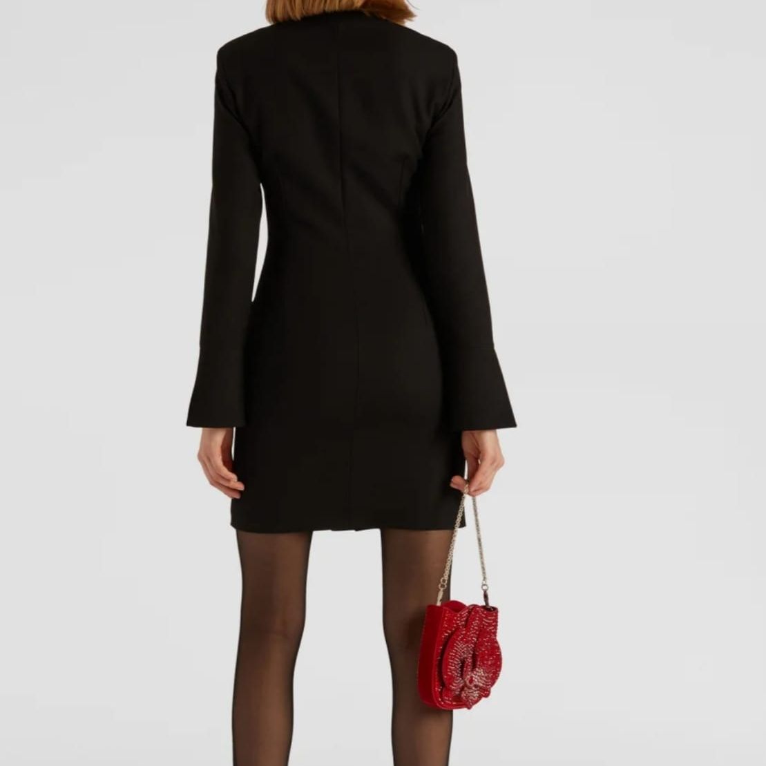 DONNA Les Boutiques - Dress mini with cutaway collar