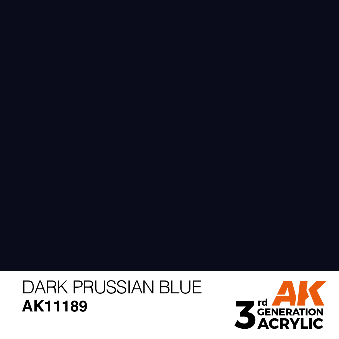 AK 3GEN Standard - Dark Prussian Blue - AK11189