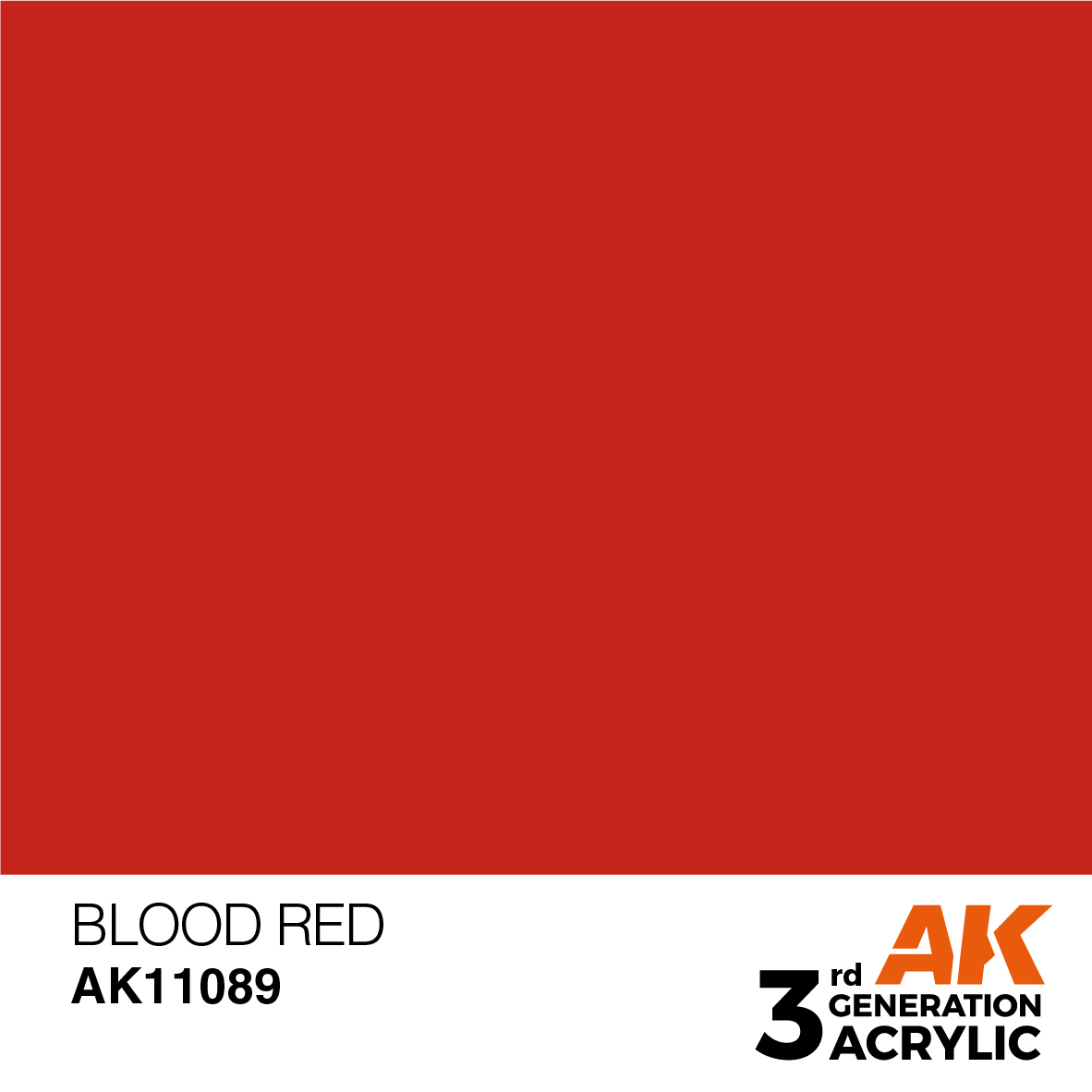 AK 3GEN Standard - Blood Red - AK11089