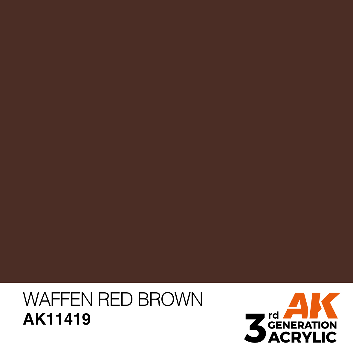 AK 3GEN Figures - Waffen Red Brown - AK11419