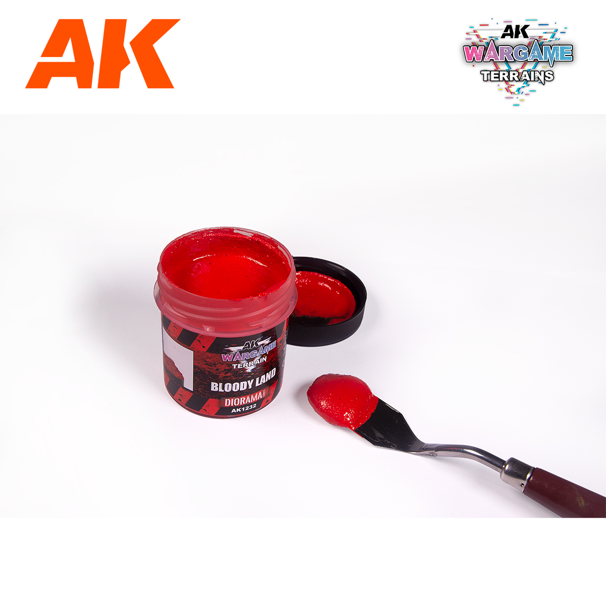 AK Bloody Land Wargame Terrains 100ml - AK1232