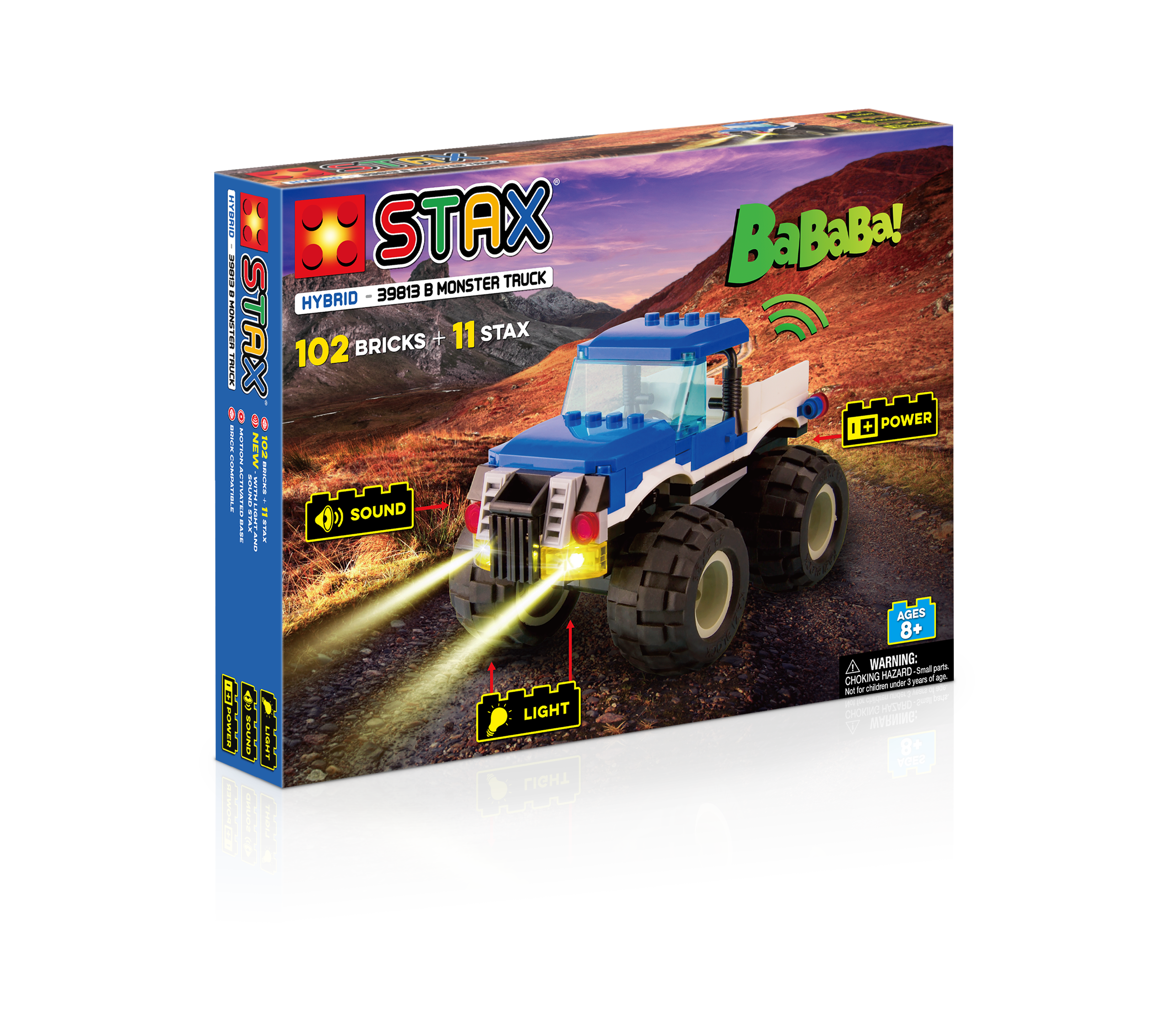 Light Stax 30813 Blauer Monster Truck