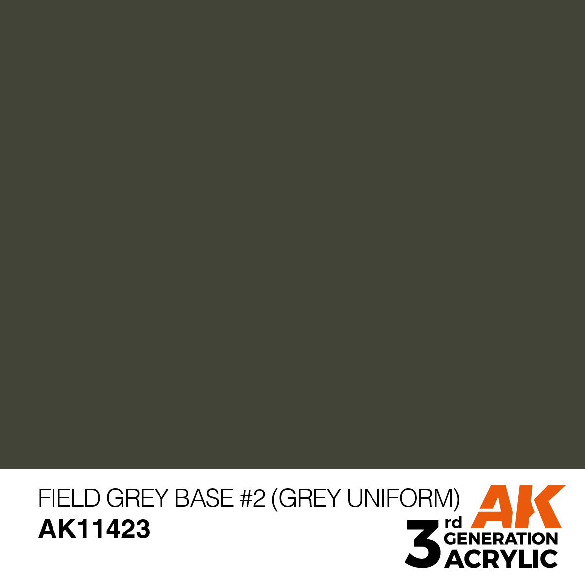 AK 3GEN Figures - Field Grey Base #2 (Grey Uniform) - AK11423