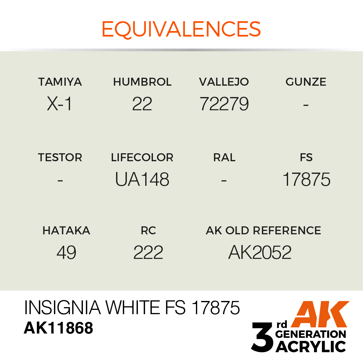 AK 3GEN Air - Insignia White FS 17875 - AK11868