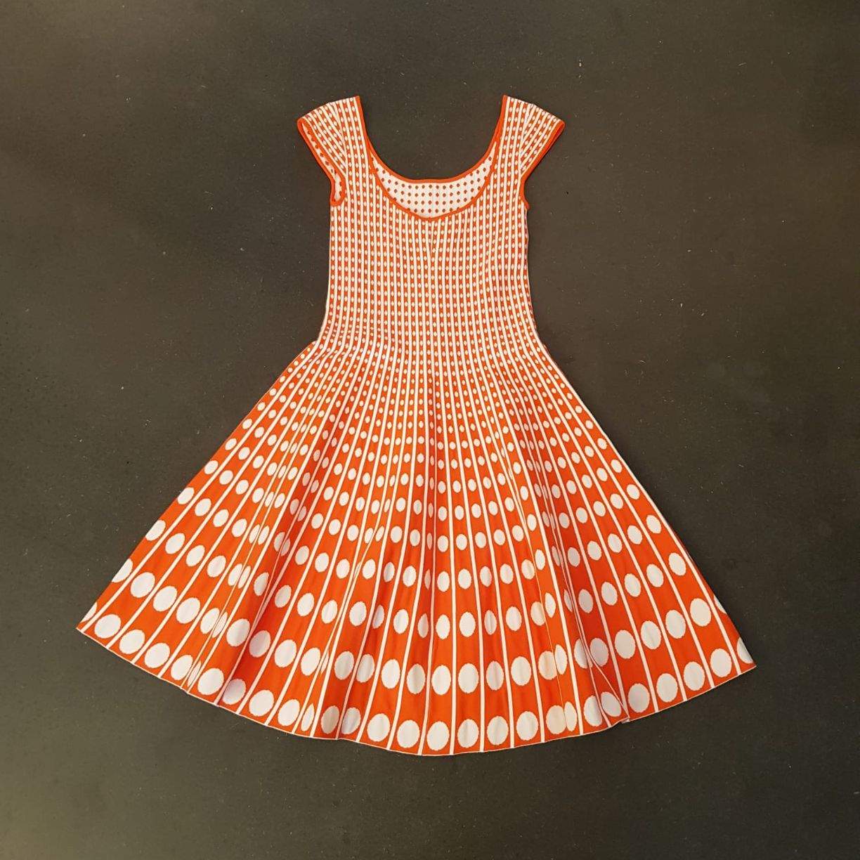 Emanuel Ungaro - Dress knitted jacquard reversible