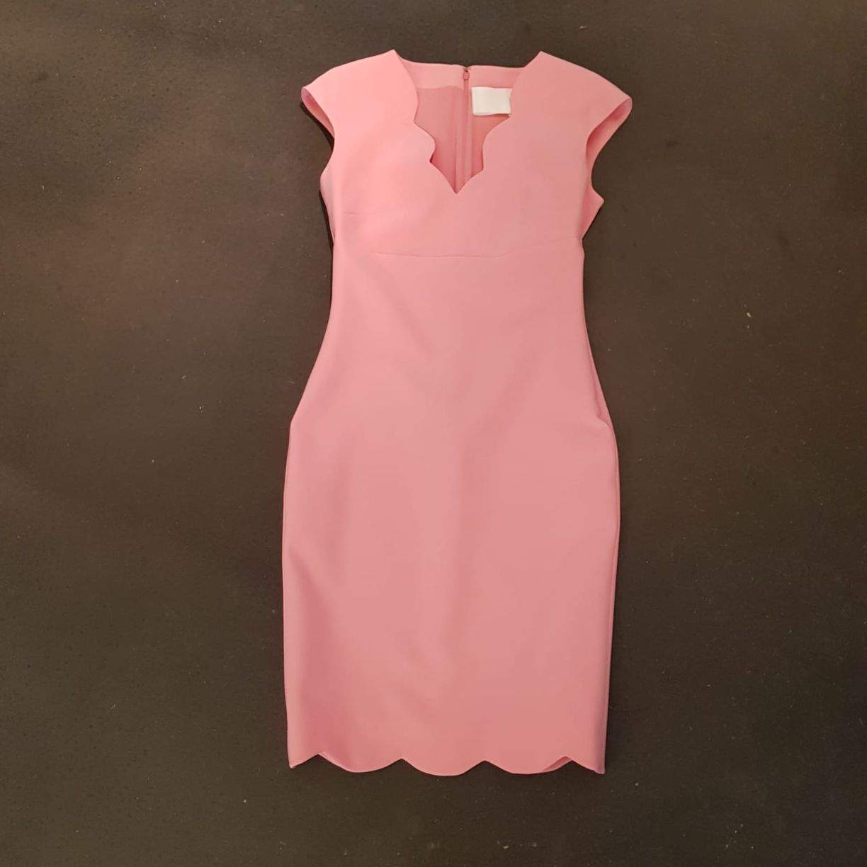 DONNA Les Boutiques - Dress cocktail with scalloped profiles