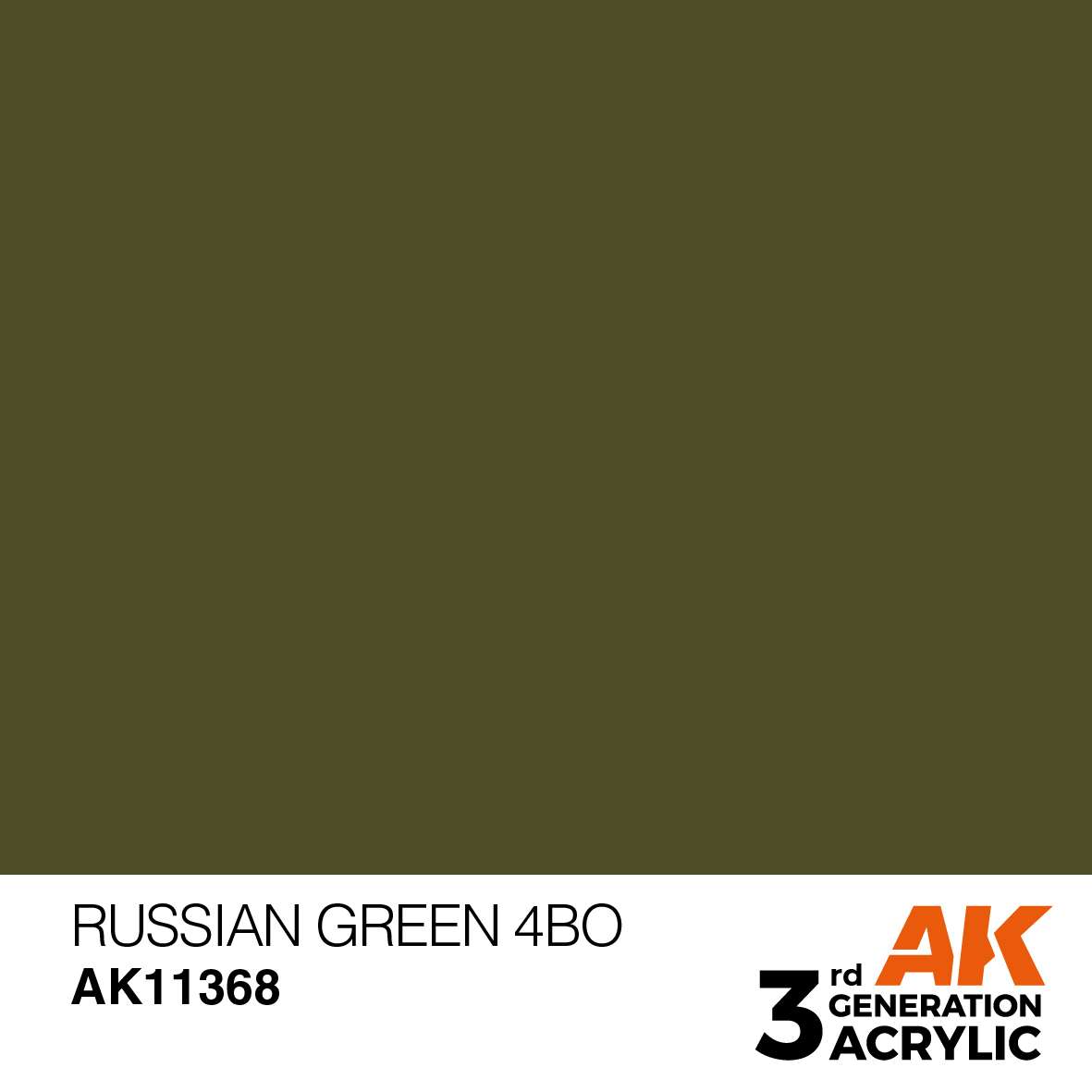 AK 3GEN AFV - Russian Green 4BO - AK11368