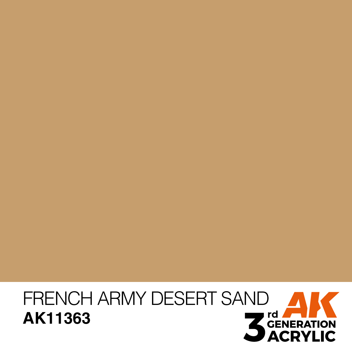 AK 3GEN AFV - French Army Desert Sand - AK11363