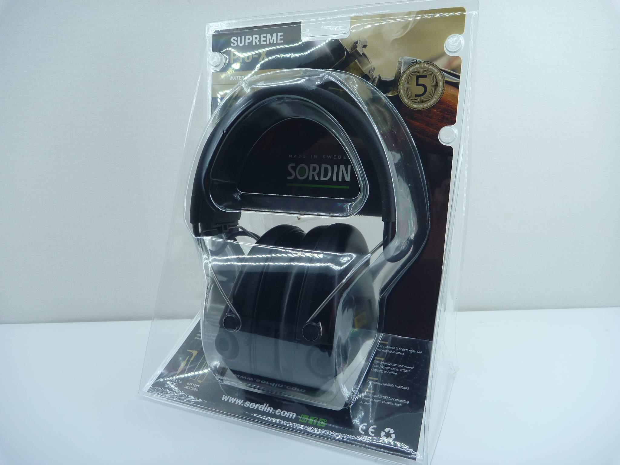 SORDIN Supreme Pro-X Black Leather 75302-X/L-02 S [AC24011]