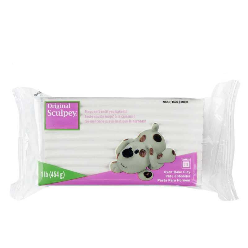 Sculpey Original Modelliermasse (White) 454g - 715891111628