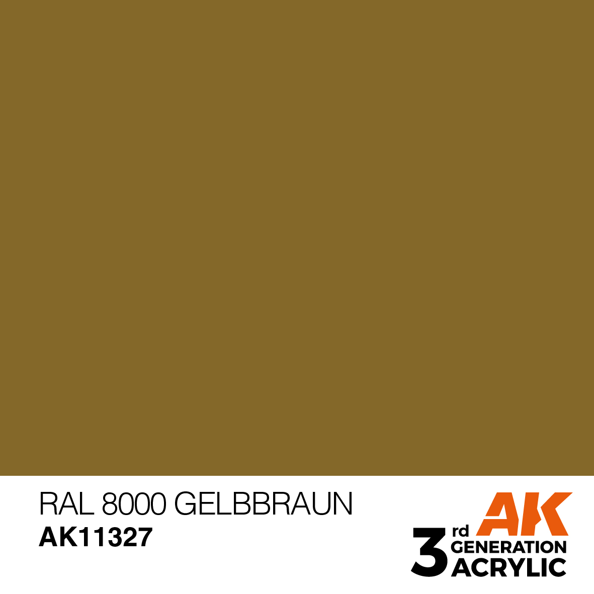 AK 3GEN AFV - RAL 8000 Gelbbraun - AK11327