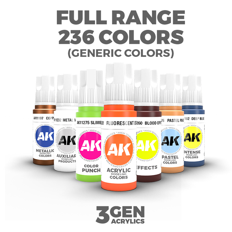 AK 3GEN Set - 236 3GEN Farben