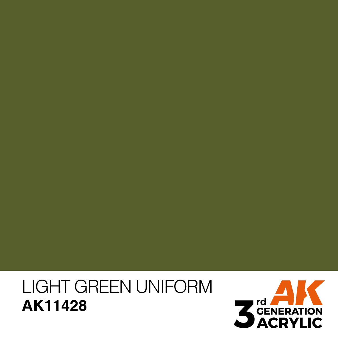 AK 3GEN Figures - Light Green Uniform - AK11428