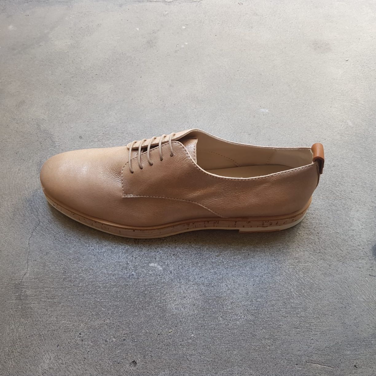 DONNA Les Boutiques - Shoes leather with cork sole