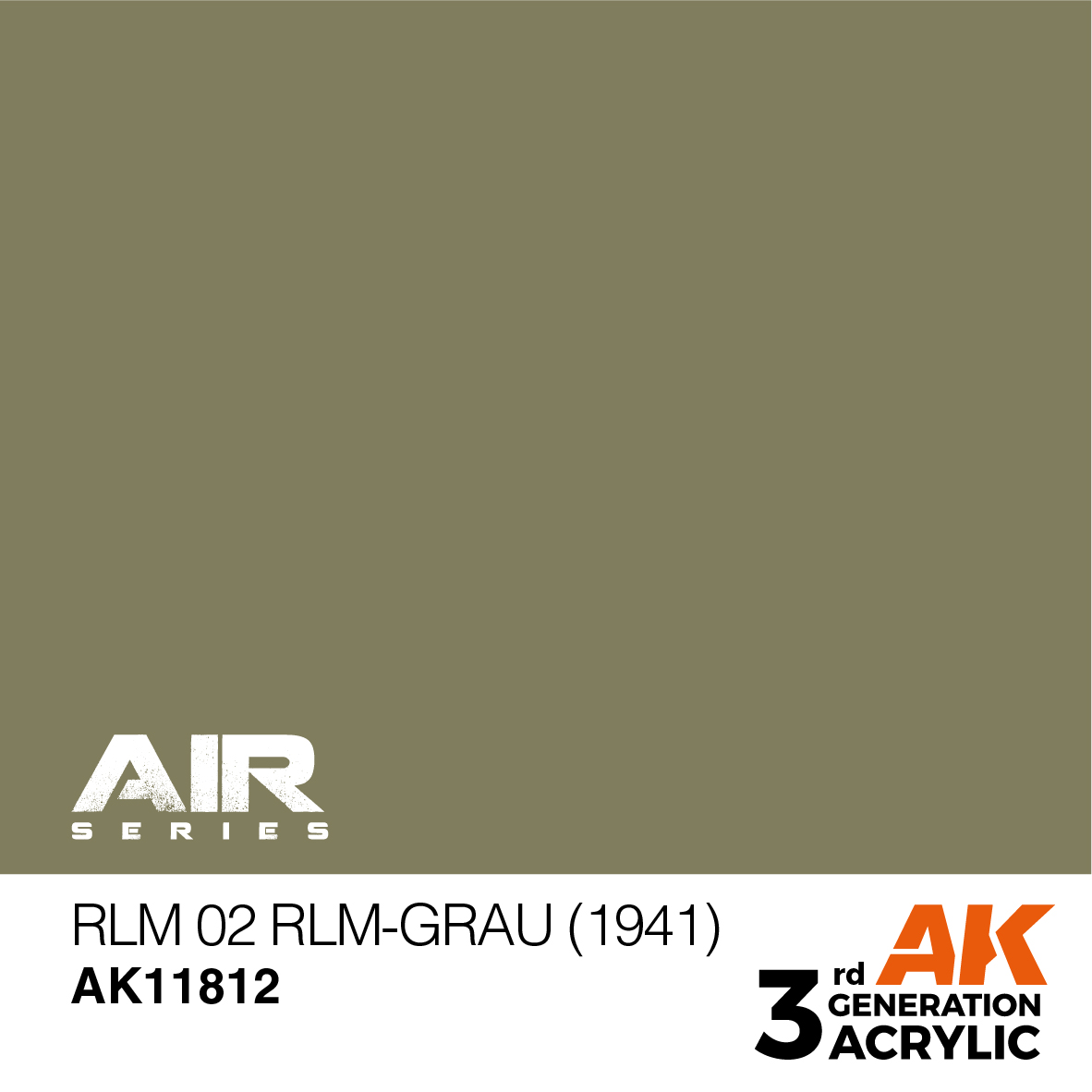 AK 3GEN Air - RLM 02 RLM-Grau (1941) - AK11812