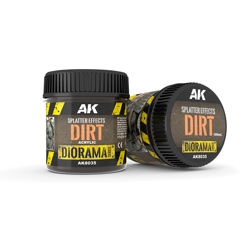 AK Splatter Effects Dirt 100ml - AK8035