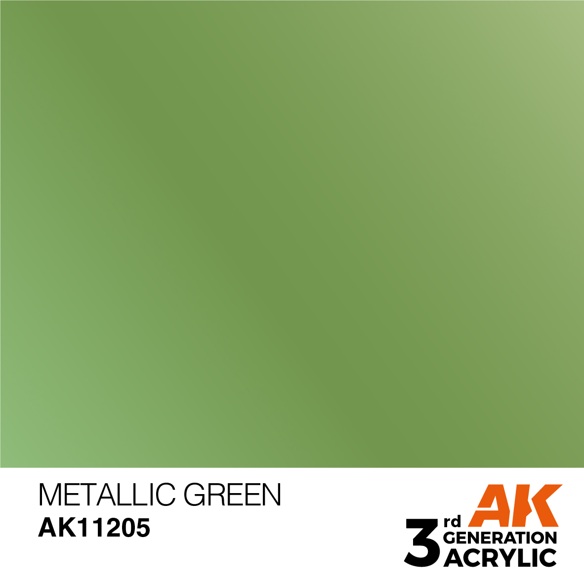 AK 3GEN Metallic - Metallic Green - AK11205