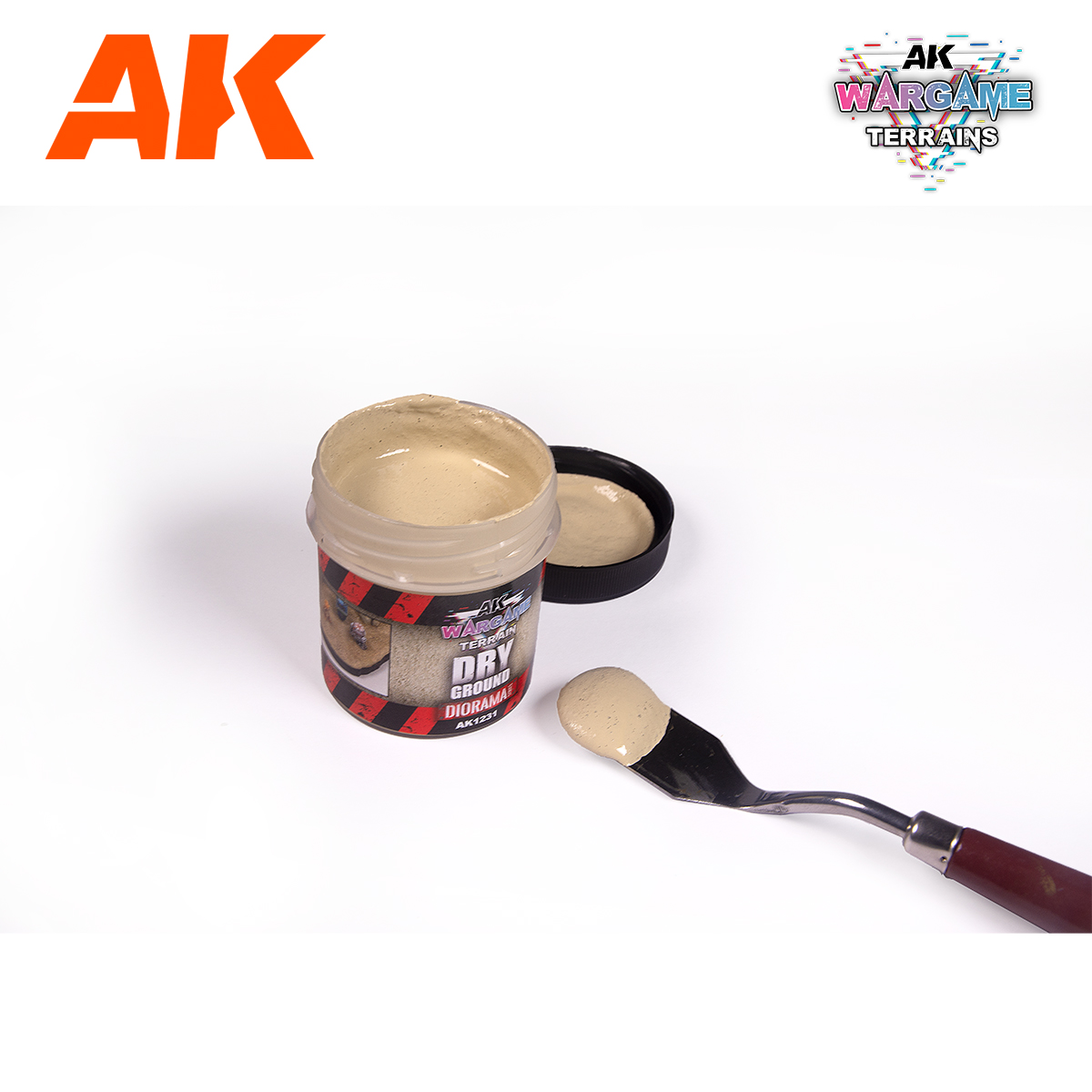 AK Dry Ground Wargame Terrains 100ml - AK1231