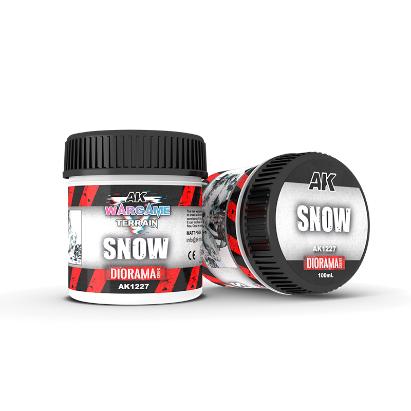 AK Snow Wargame Terrains 100ml - AK1227