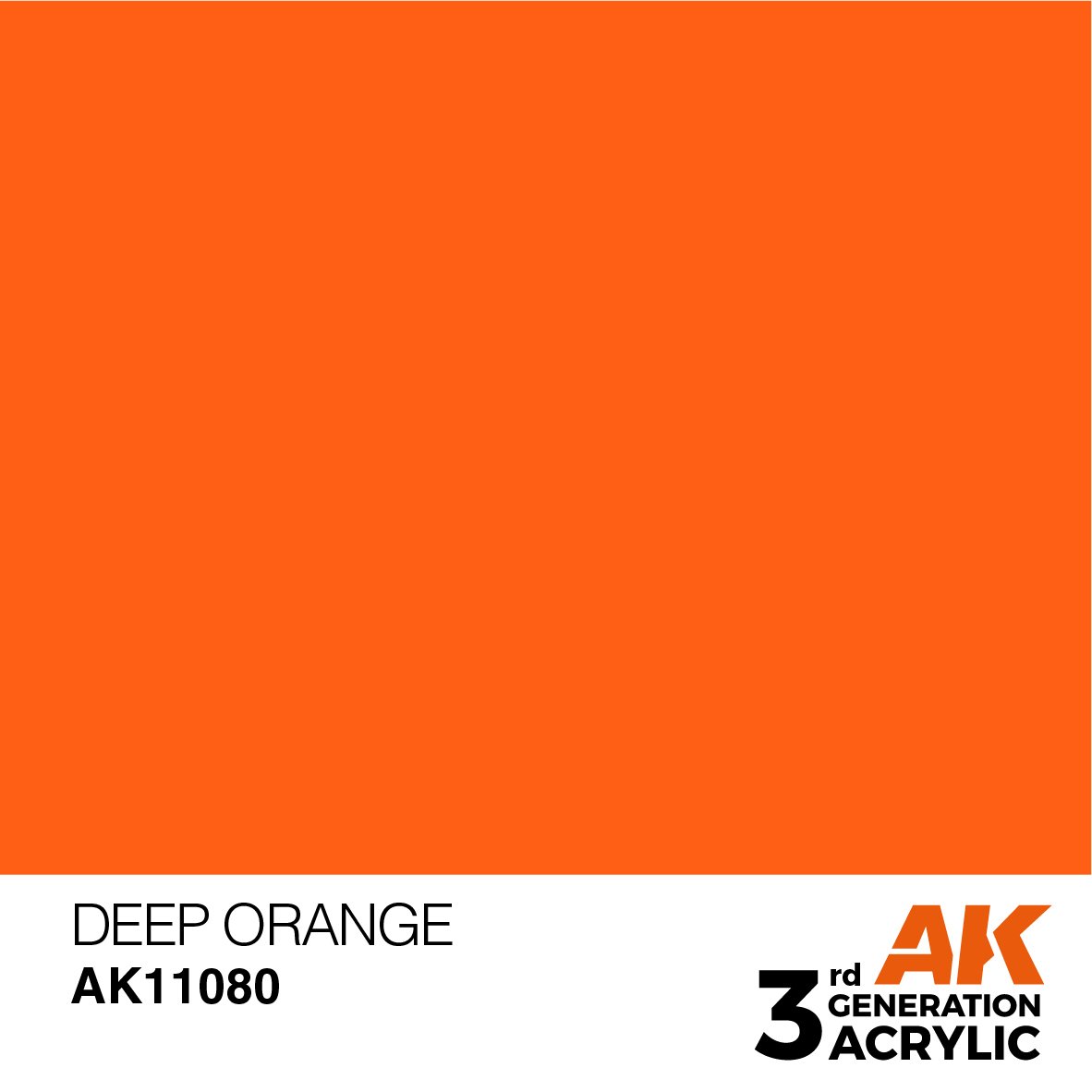 AK 3GEN Intense - Deep Orange - AK11080