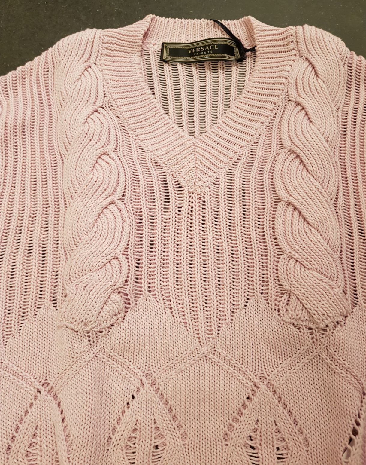 Versace - Sweater v-neck artisanal