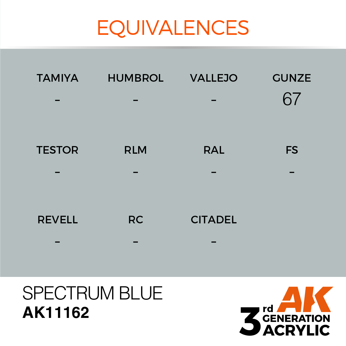 AK 3GEN Standard - Spectrum Blue - AK11162