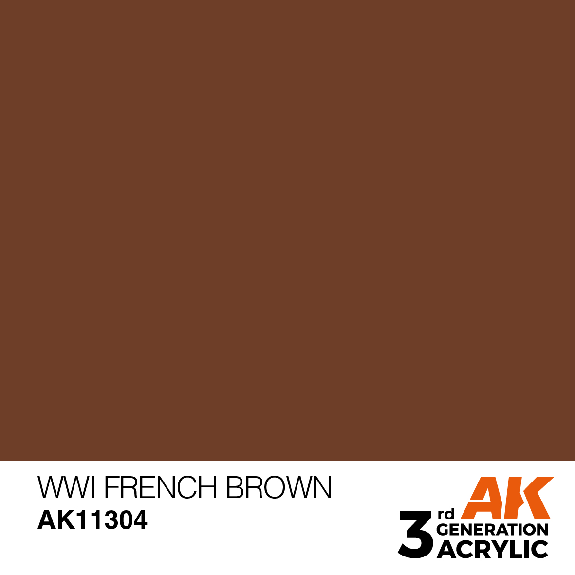 AK 3GEN AFV - WWI French Brown - AK11304