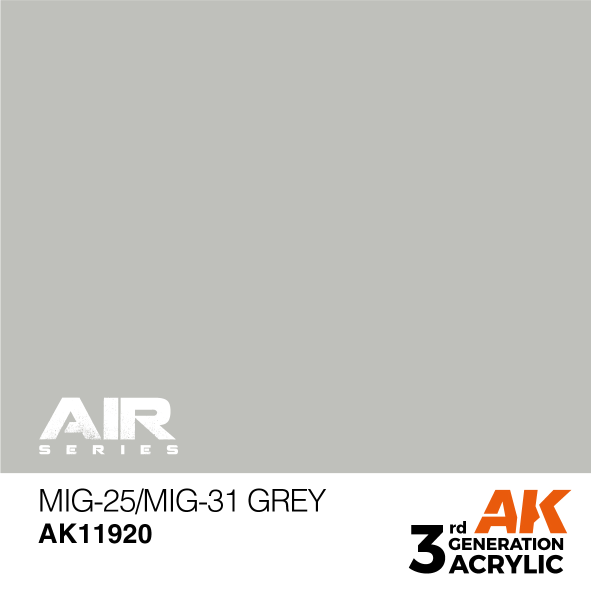 AK 3GEN Air - MiG-25/MiG-31 Grey - AK11920