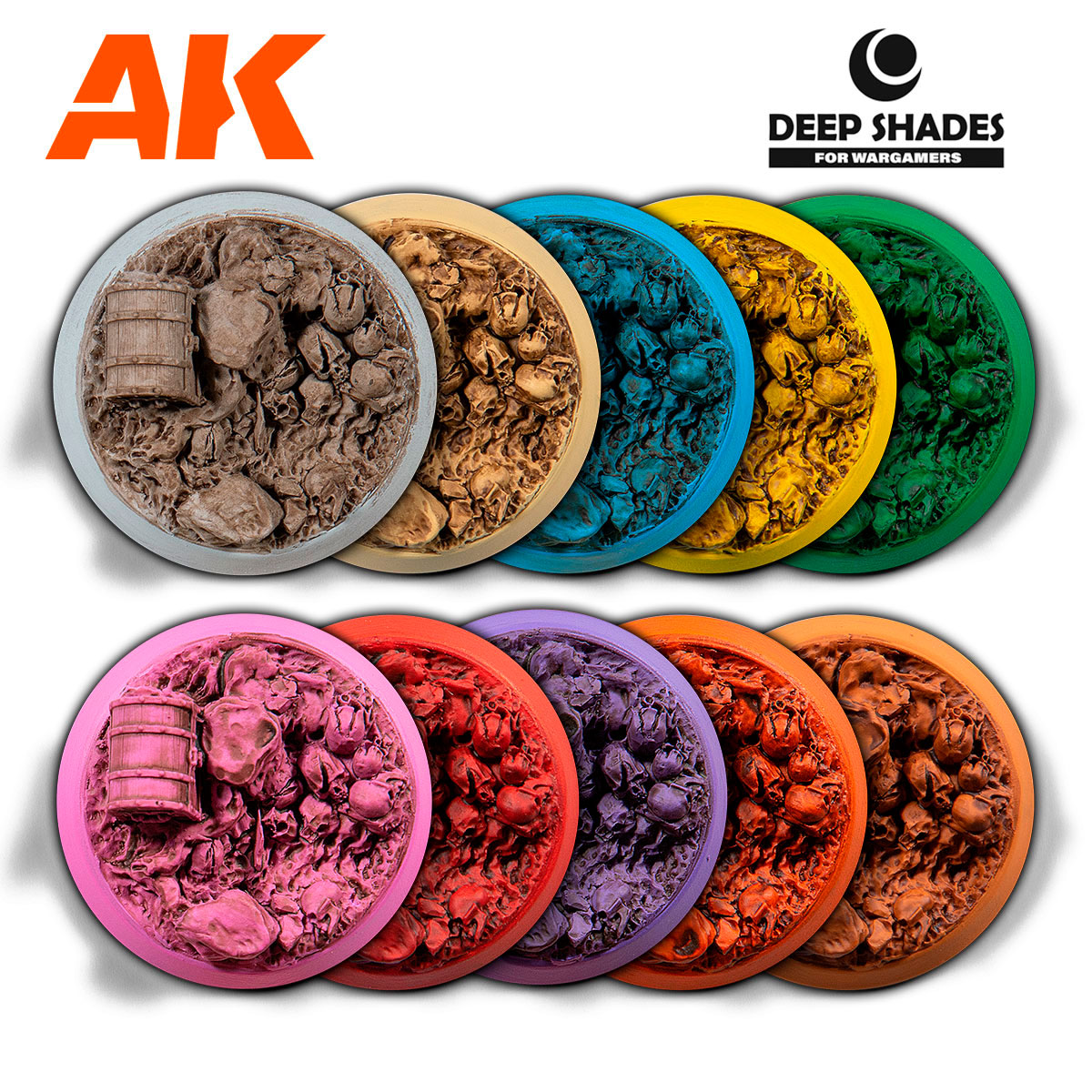 AK Deep Shades for Waregamers - Pure Grime - AK13002