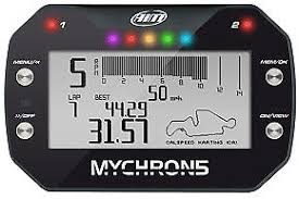 Compteur GPS AIM Mychron 5 avec capteur de température
