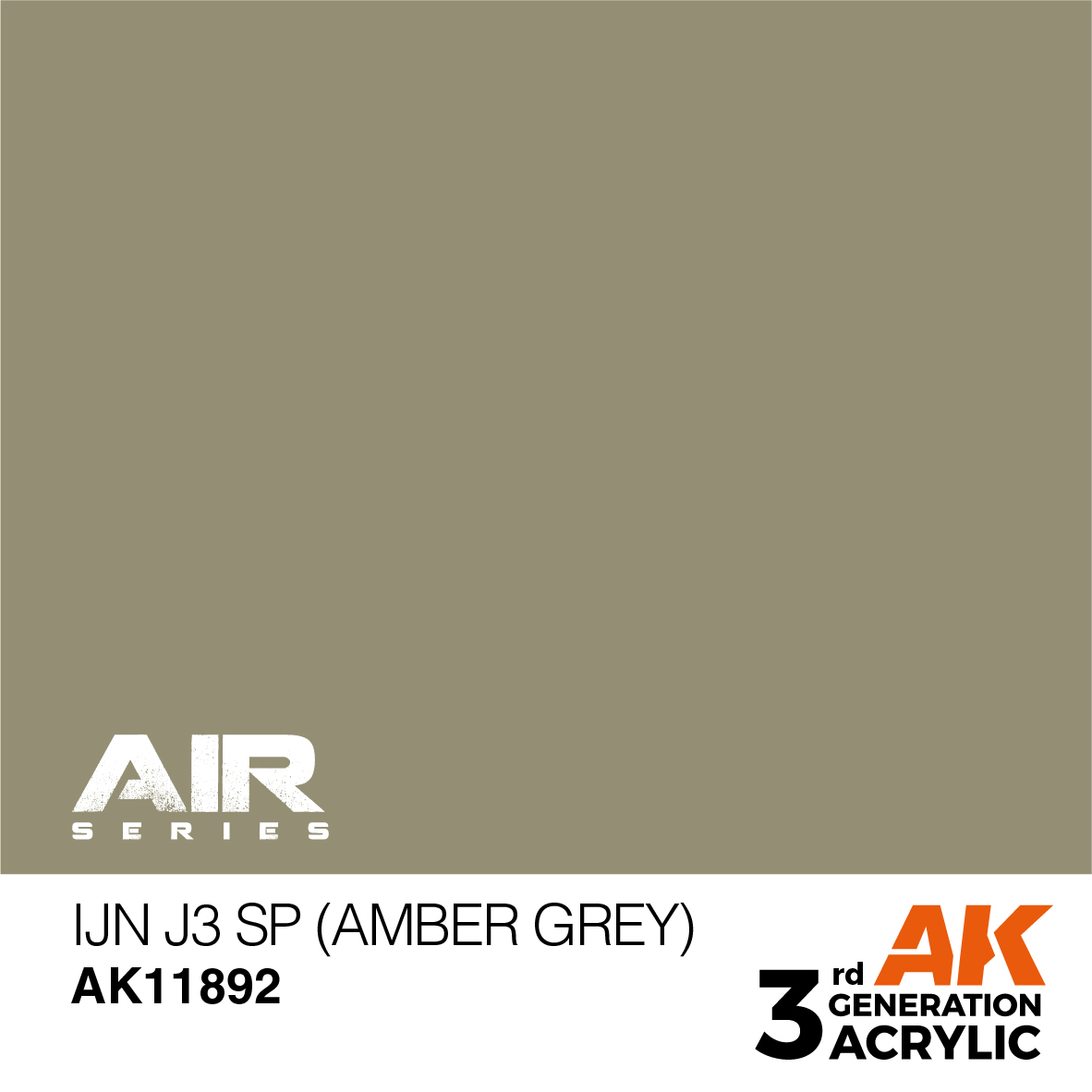 AK 3GEN Air - IJN J3 SP (Amber Grey) - AK11892