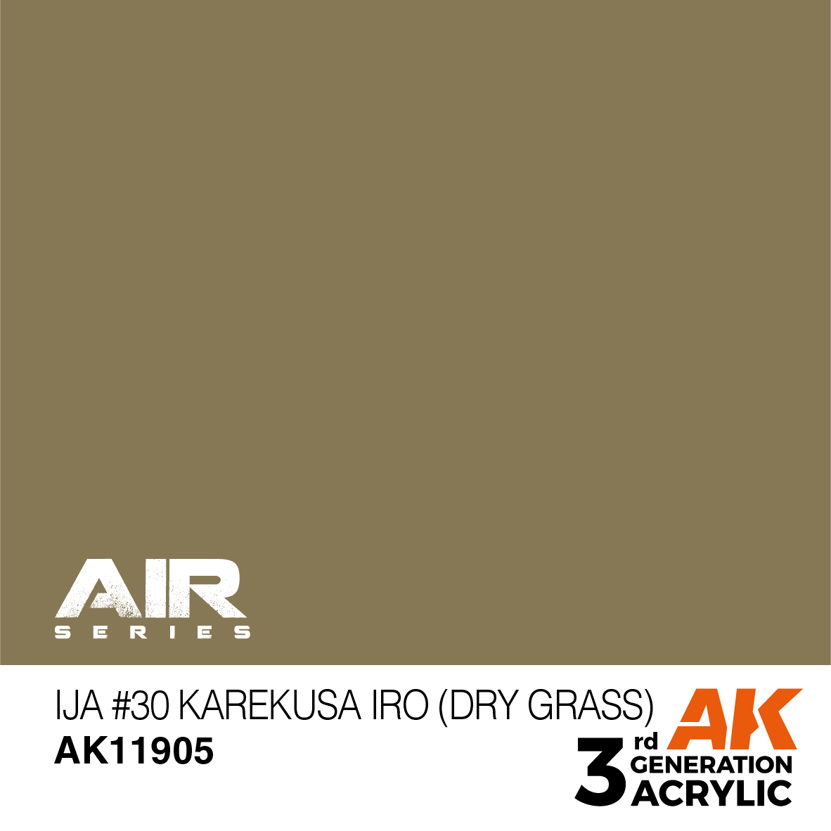 AK 3GEN Air - IJA #30 Karekusa iro (Dry Grass) - AK11905