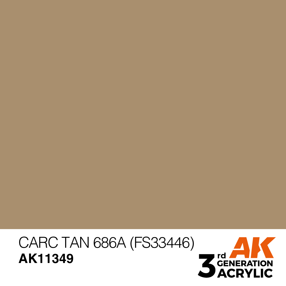 AK 3GEN AFV - Carc Tan 686A (FS33446) - AK11349