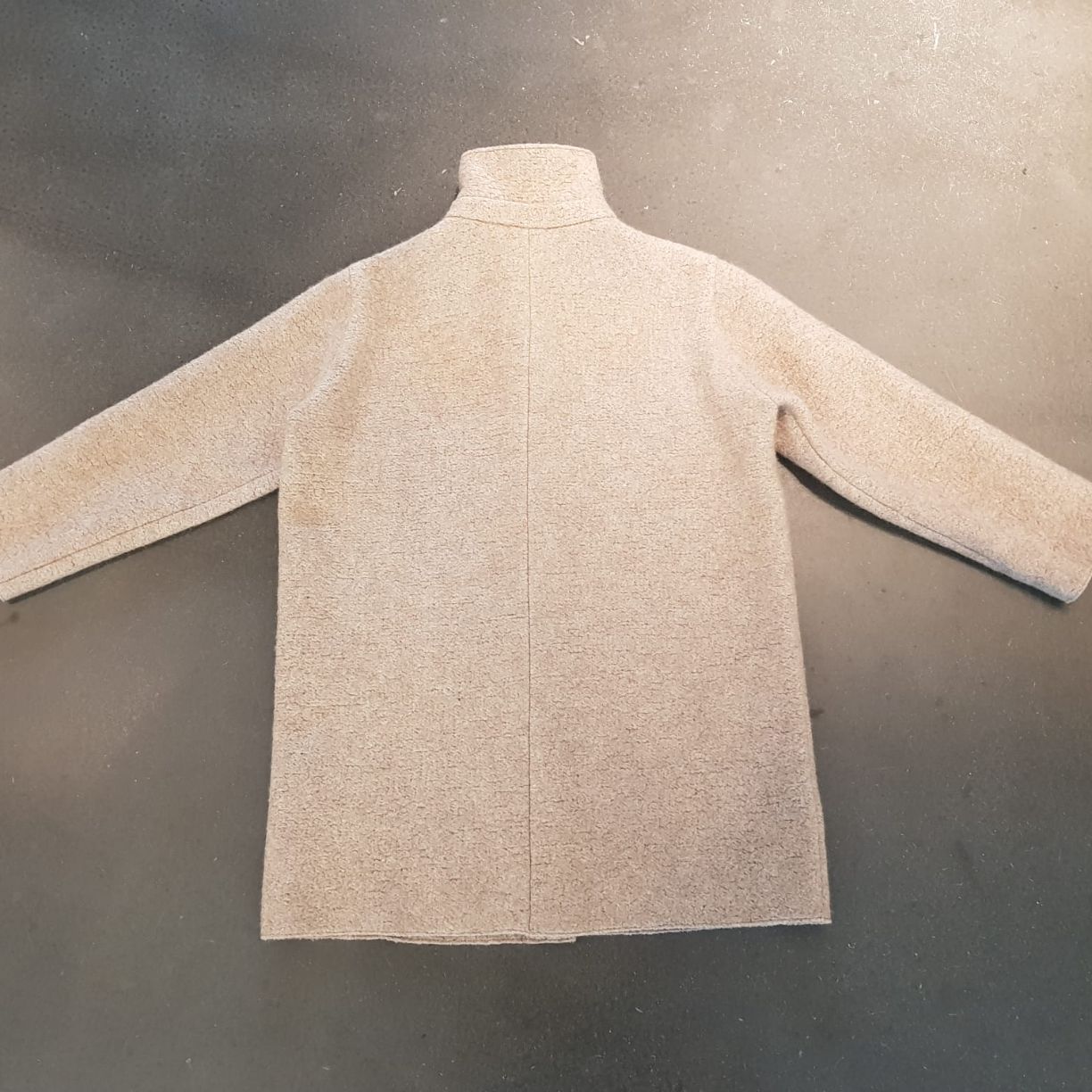 DONNA Les Boutiques - Coat special sheepskin like knit 12pl cashmere