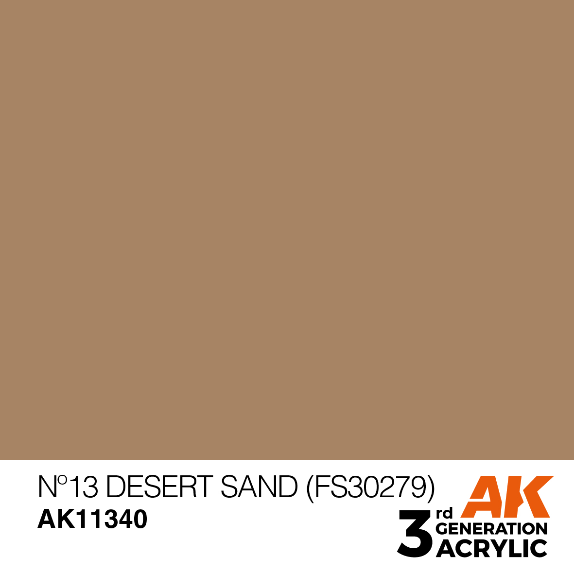 AK 3GEN AFV - N°13 Desert Sand (FS30279) - AK11340