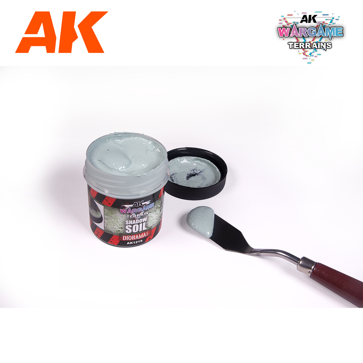 AK Shadow Soil Wargame Terrains 100ml - AK1219