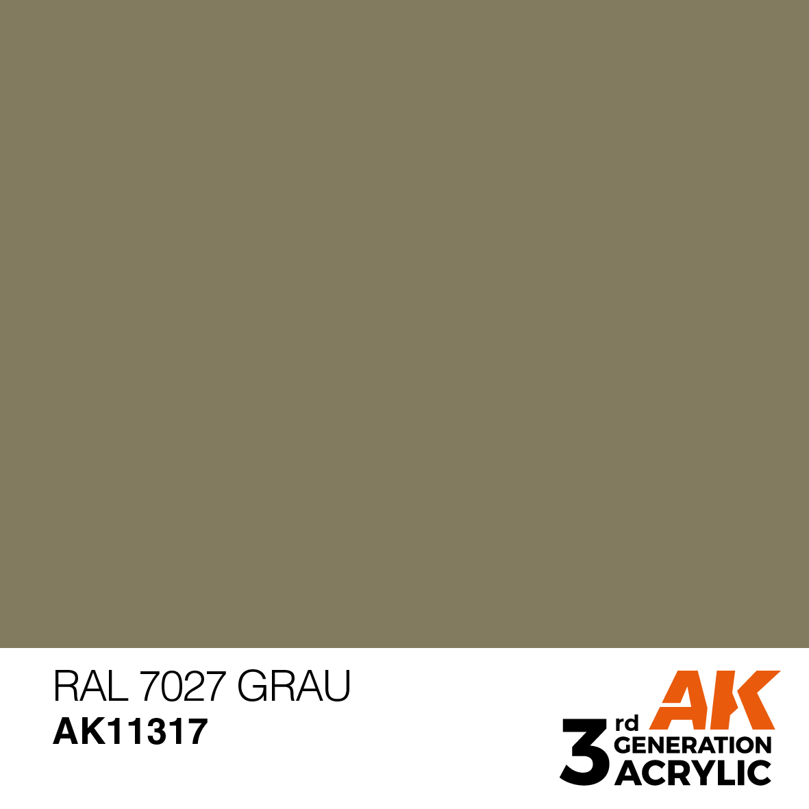 AK 3GEN AFV - RAL 7027 Grau - AK11317