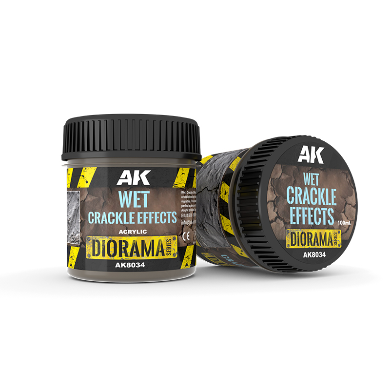 AK Wet Crackle Effects 100ml - AK8034